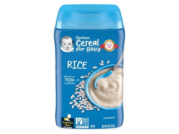 Rice cereal sales